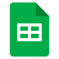 Google Sheets Icon